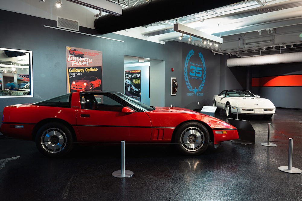 Callaway Cars National Corvette Museum Exhibit