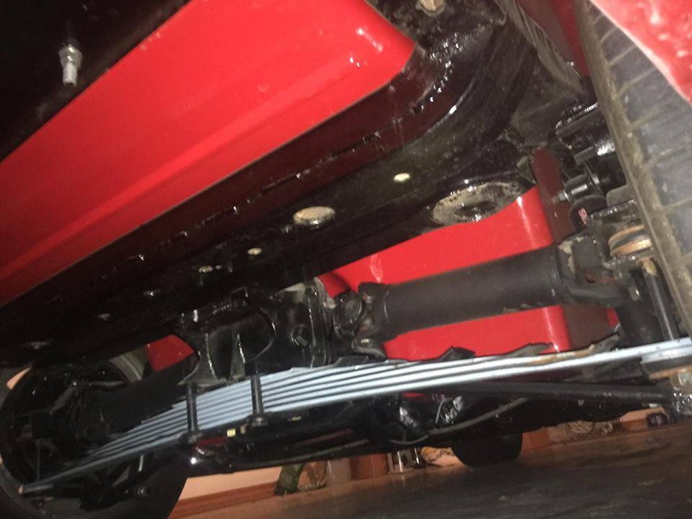 1963 Corvette Stingray Convertible Undercarriage