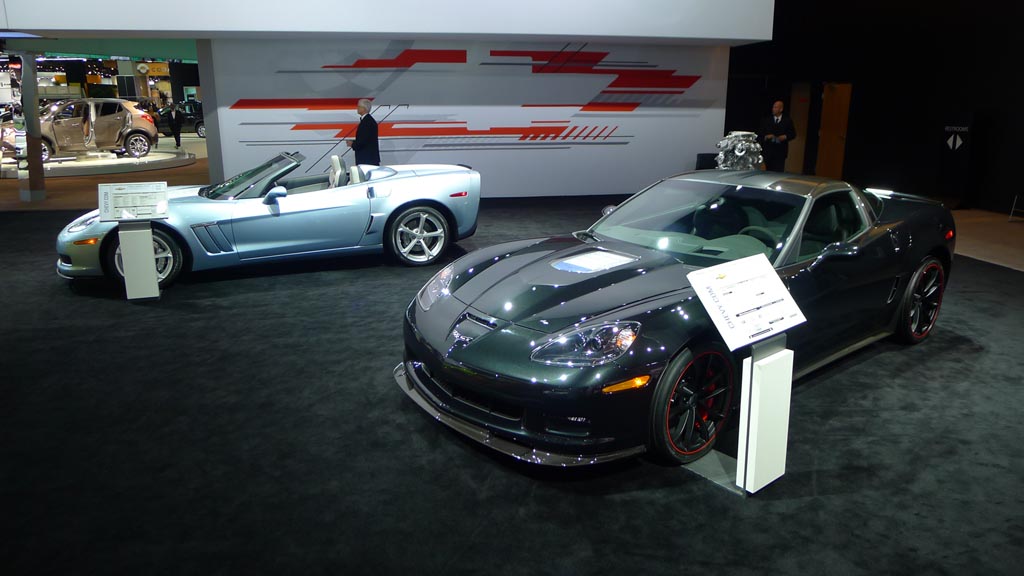 Corvettes at the North American International Auto Show