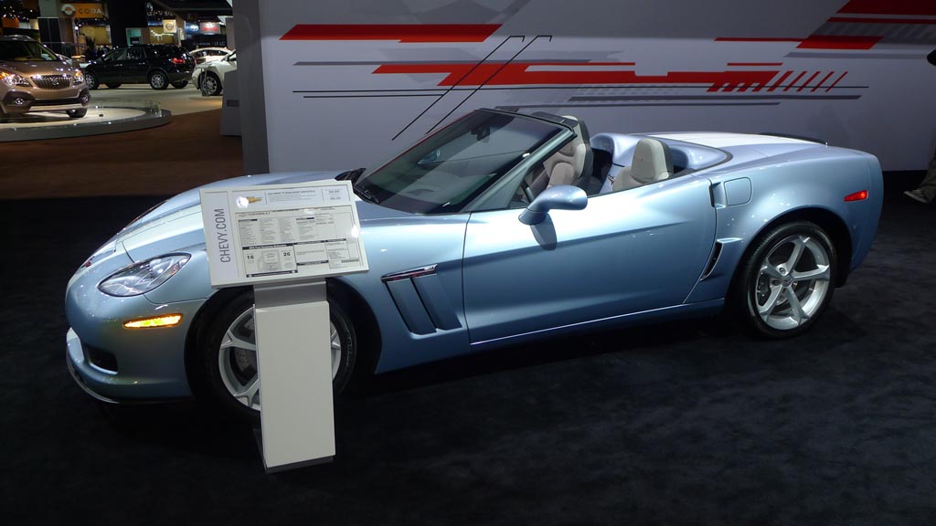 Corvettes at the North American International Auto Show