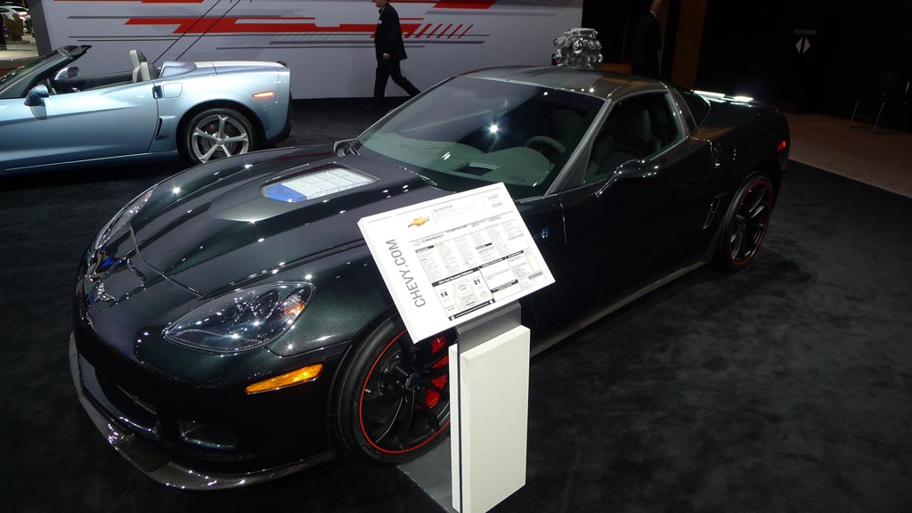 Corvettes at the North American International Auto Show