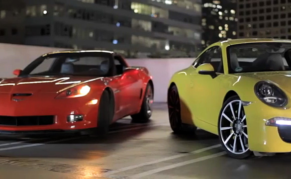 [VIDEO] Motor Trend's New Head2Head Pits the Corvette Grand Sport VS Porsche 911 Carrera S