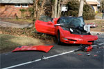 [ACCIDENT] C5 Corvette Destroyed in Nassau County Crash