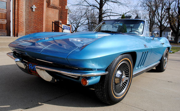 Win This Sting Ray! Saint Bernard's 2012 Classic Corvette Giveaway