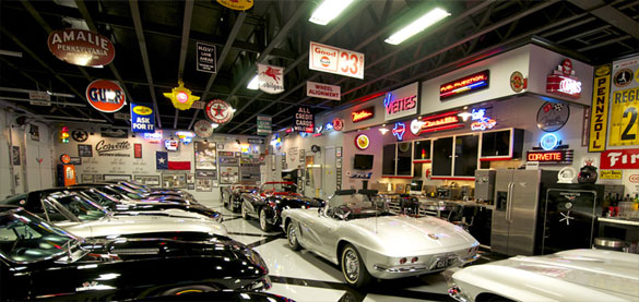 Filmmaker Michael Brown Shows Off His Texas Corvette Collection