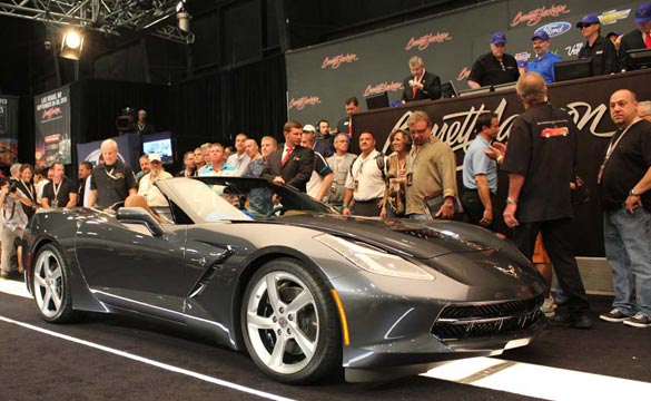 [PICS] First Retail 2014 Corvette Stingray Convertible Sells at Barrett-Jackson Palm Beach for $1 Million