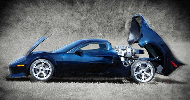 Mid-Engined Alessi AR-1 is a Corvette-Powered Supercar