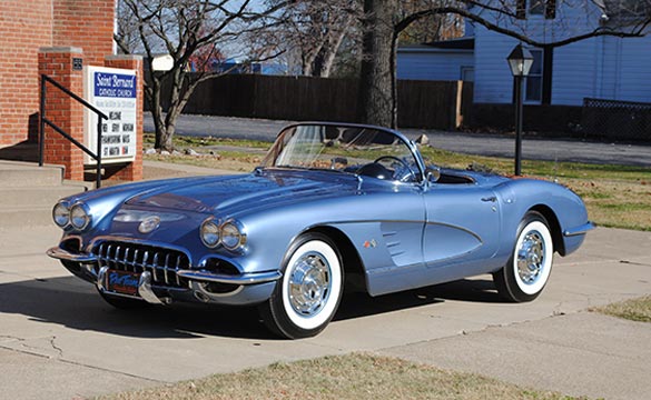 The Saint Bernard Classic Corvette Giveaway is Back with a 1960 Corvette Roadster