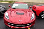 Five 2014 Corvette Stingrays at the Bowling Green Assembly Plant