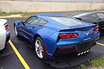 Five 2014 Corvette Stingrays at the Bowling Green Assembly Plant