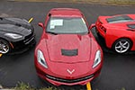 Five 2014 Corvette Stingrays at the Bowling Green Assembly Plant