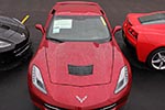 Five 2014 Corvette Stingrays at the Bowling Green Assembly Plant