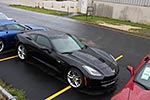 Five 2014 Corvette Stingrays at the Bowling Green Assembly Plant