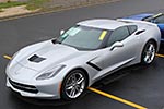 Five 2014 Corvette Stingrays at the Bowling Green Assembly Plant