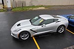 Five 2014 Corvette Stingrays at the Bowling Green Assembly Plant