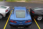 Five 2014 Corvette Stingrays at the Bowling Green Assembly Plant