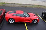 Five 2014 Corvette Stingrays at the Bowling Green Assembly Plant