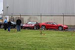 Five 2014 Corvette Stingrays at the Bowling Green Assembly Plant