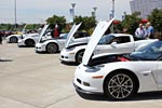 [PICS] 2013 Arctic White Corvettes on Dispay at the NCM Bash