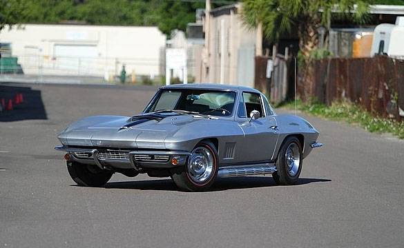 Lot S136 1967 Chevrolet Corvette Coupe 427/435 HP, Bloomington Gold Benchmark