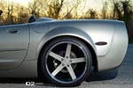 [PICS] C5 Corvette Convertible Widebody on D2FORGED CV2 Colormatched Wheels