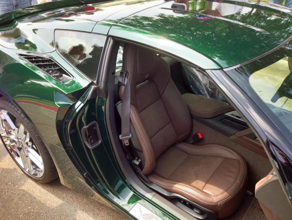 First Lime Rock Green 2014 Corvette Stingray Makes Appearance at the Lone Star Classic