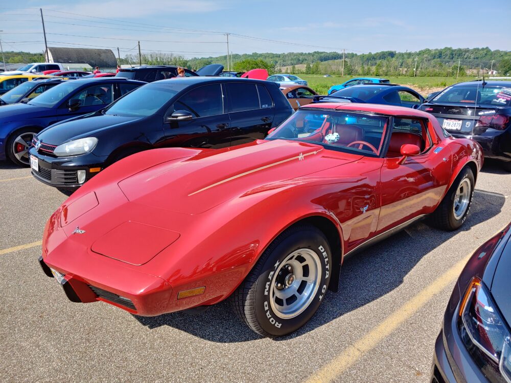 Cars & Coffee 1979 Corvette