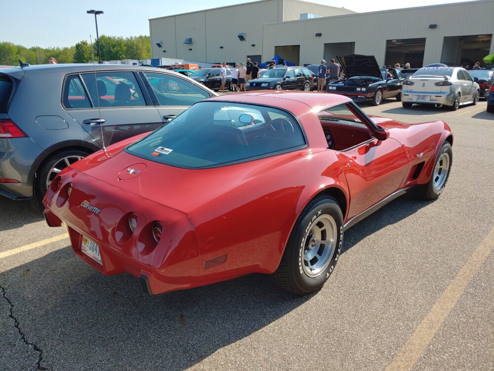 Cars & Coffee 1979 Corvette