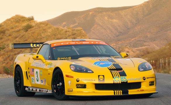 Corvettes on eBay: 2006 Corvette C6.R ALMS GT1 Tribute Car