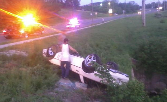 [ACCIDENT] C4 Corvette Rollover in Illinois