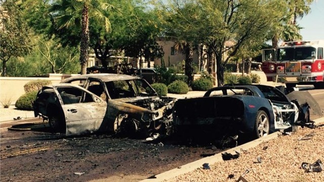 burnt corvette