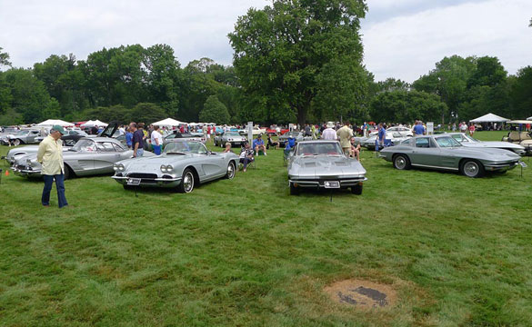 [PICS] Eyeson Design Show Celebrates 25 Years with a Collection of 25 Silver Corvettes