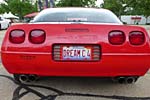 The Corvette Vanity Plates of Bloomington Gold 2013