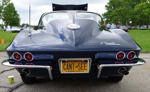 The Corvette Vanity Plates of Bloomington Gold 2013