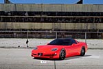 [PICS] Red C5 Corvette on D2FORGED FMS05 Wheels