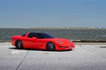 [PICS] Red C5 Corvette on D2FORGED FMS05 Wheels