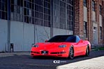 [PICS] Red C5 Corvette on D2FORGED FMS05 Wheels