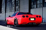 [PICS] Red C5 Corvette on D2FORGED FMS05 Wheels