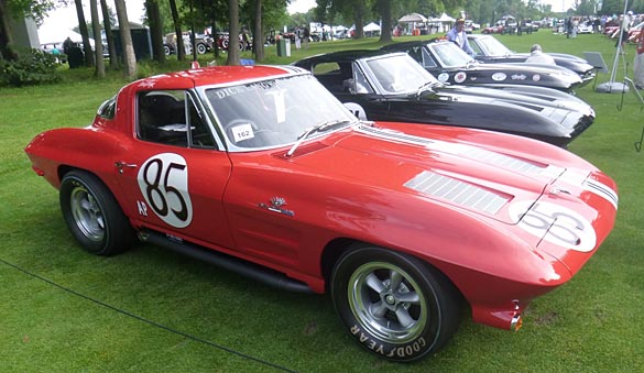 Corvette Excitement at the Concours d'Elegance of America