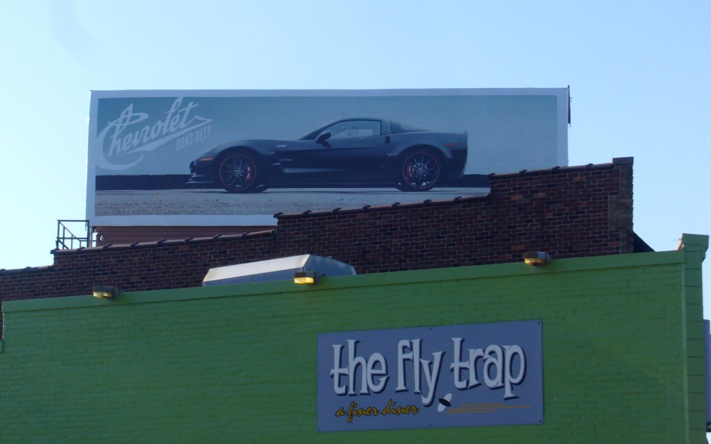 Corvette Billboards On Display for Woodward Dream Cruise