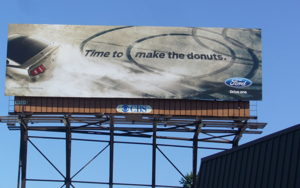 Ford Billboards On Display for Woodward Dream Cruise