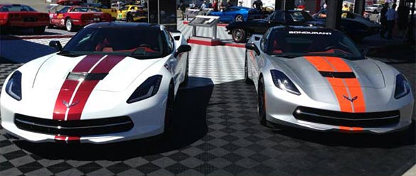 Chevy Reveals Two More Corvette Stingray Stripe Colors in Monterey