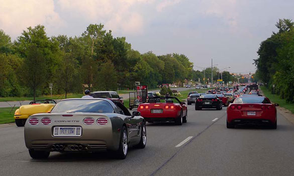 [PICS] 2012 Corvettes on Woodward Food Drive