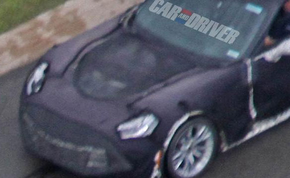 Car and Driver: 2016 Corvette Z07 Spy Photos