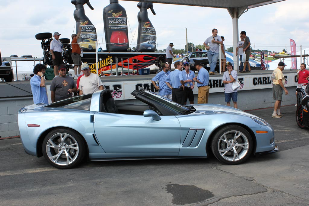 Corvettes at Carlisle: GM Shows Off New GCA Wheels and Stripes