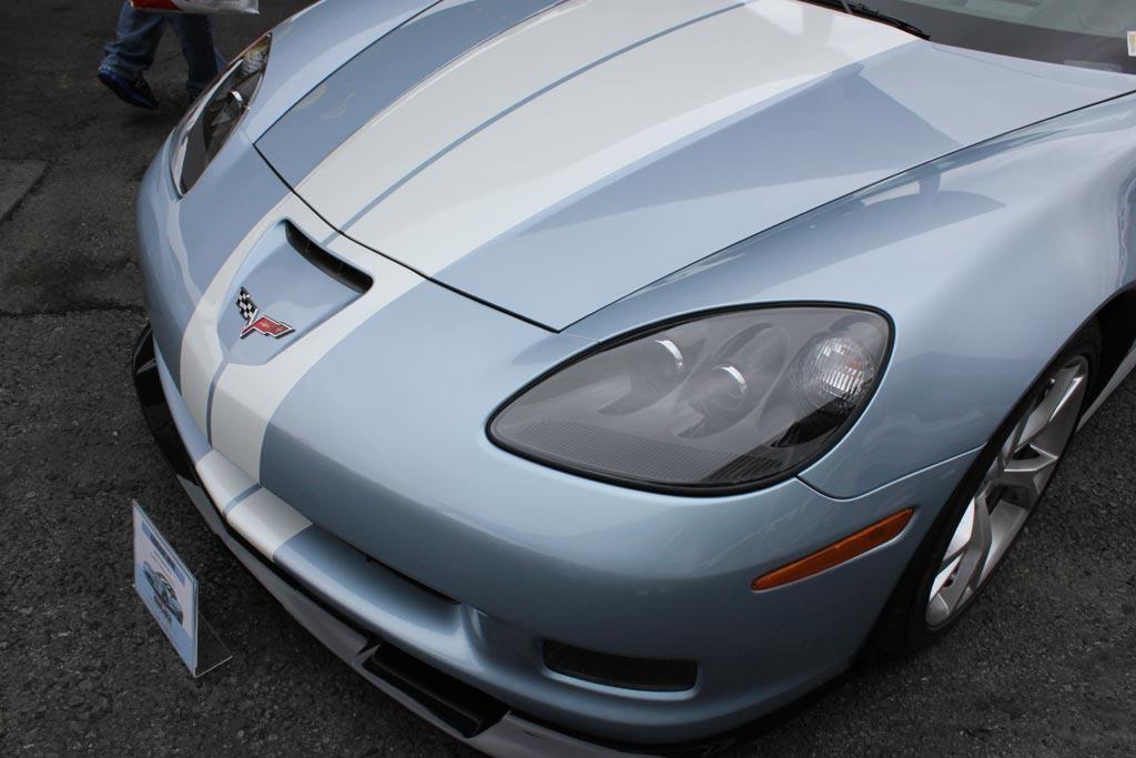 Corvettes at Carlisle: GM Shows Off New GCA Wheels and Stripes