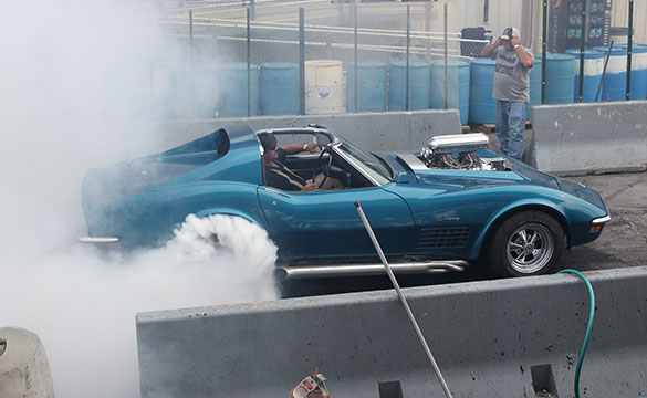 [VIDEO] 1972 Corvette Wins the 2012 Corvettes at Carlisle Burnout Contest