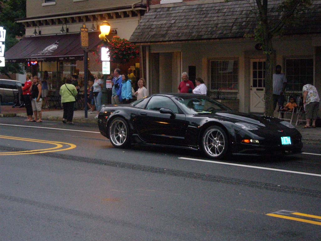 Corvettes at Carlisle: Downtown Parade