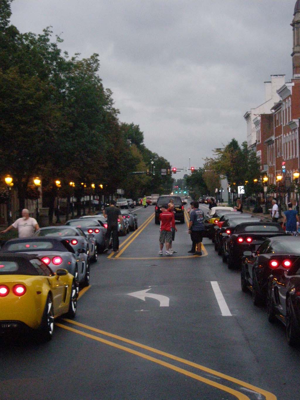 Corvettes at Carlisle: Downtown Parade