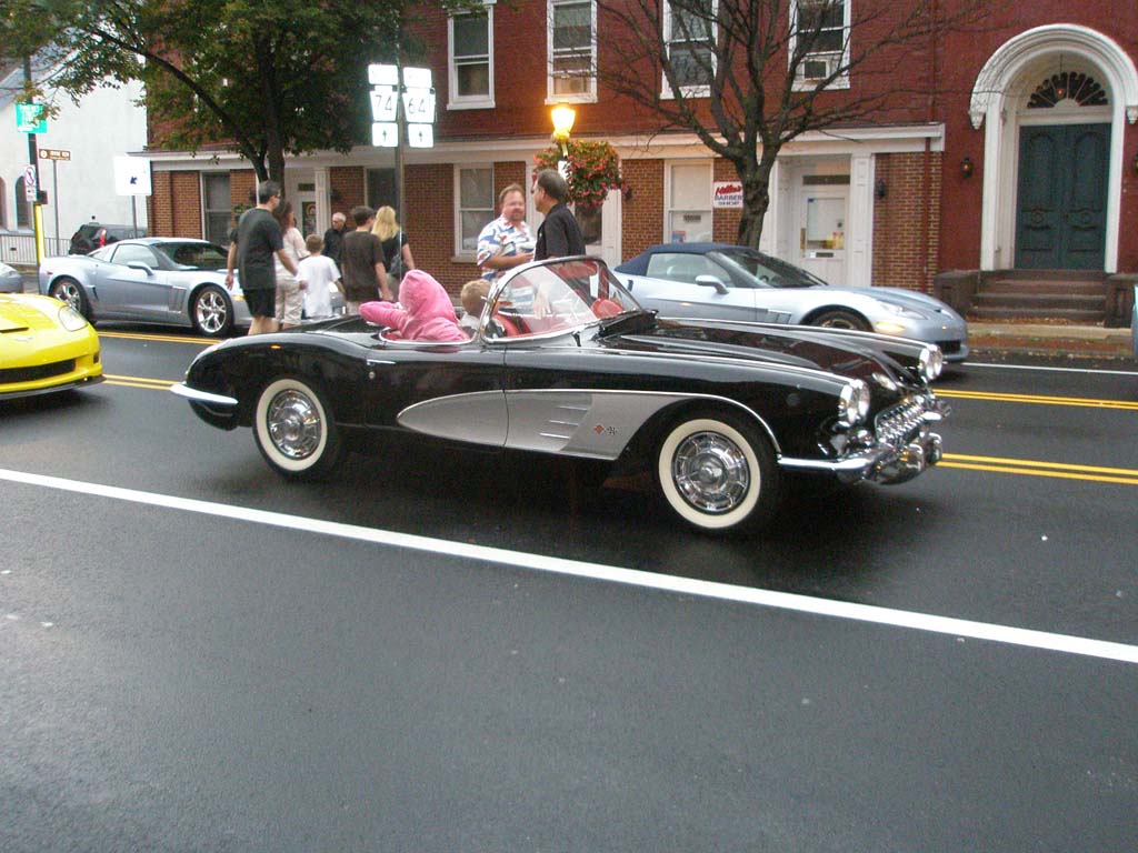 Corvettes at Carlisle: Downtown Parade